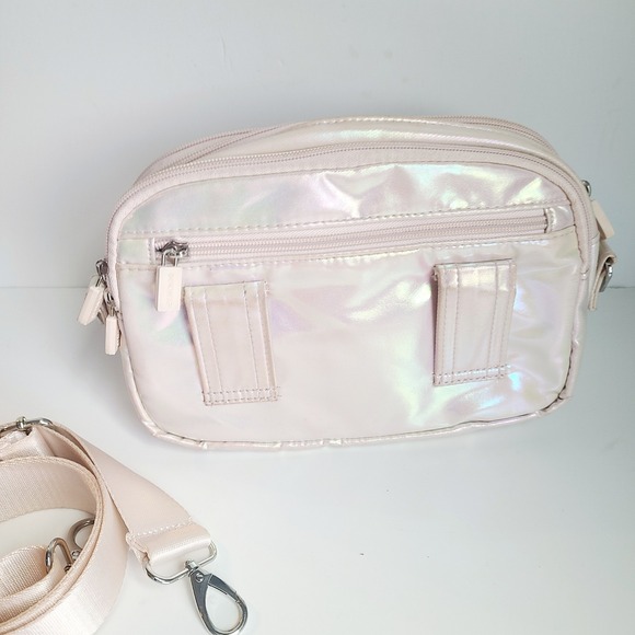 IHKWIP Day‎ to Day Convertible Crossbody Iridescent Shimmer Purse Bag - Picture 2 of 10